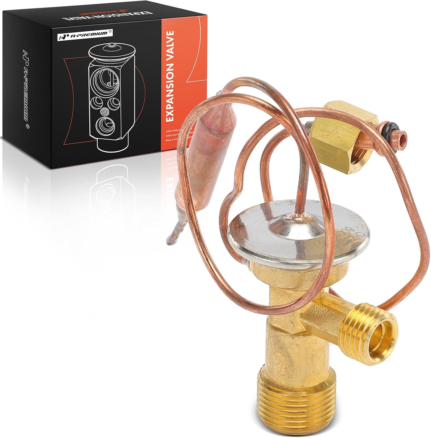 A-Premium AC Expansion Valve Compatible with Mazda 626/MX-6 1988-1992 & Isuzu Impulse/Pickup 1988-1992, Rodeo 1991-1992, Amigo 1989-1993