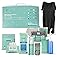 Mama & Wish Postpartum Care Kit for Mom (14-Piece) - Includes Labor and Delivery Gown, Peri Bottle, Witch Hazel Foam, Pad Lin