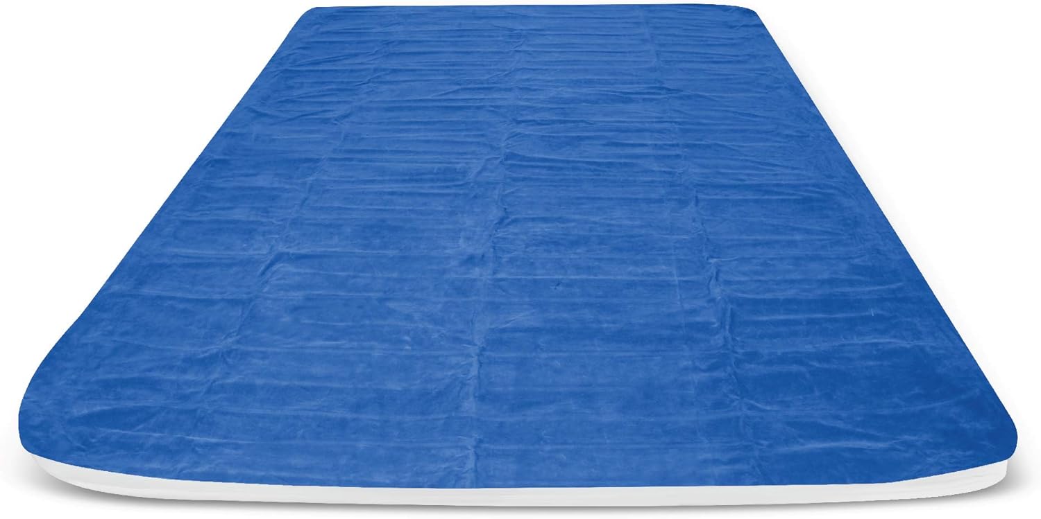 SoundAsleep Camping Series Air Mattress with Eco-Friendly PVC - Included Rechargeable Air Pump - Queen Size