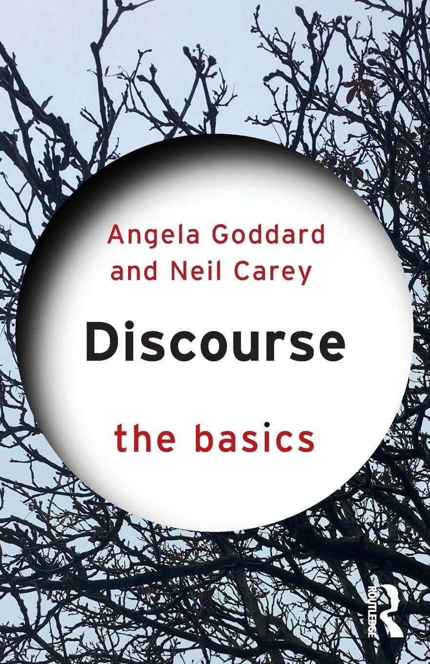 Discourse by Angela Goddard PAPERBACK 9780415856553