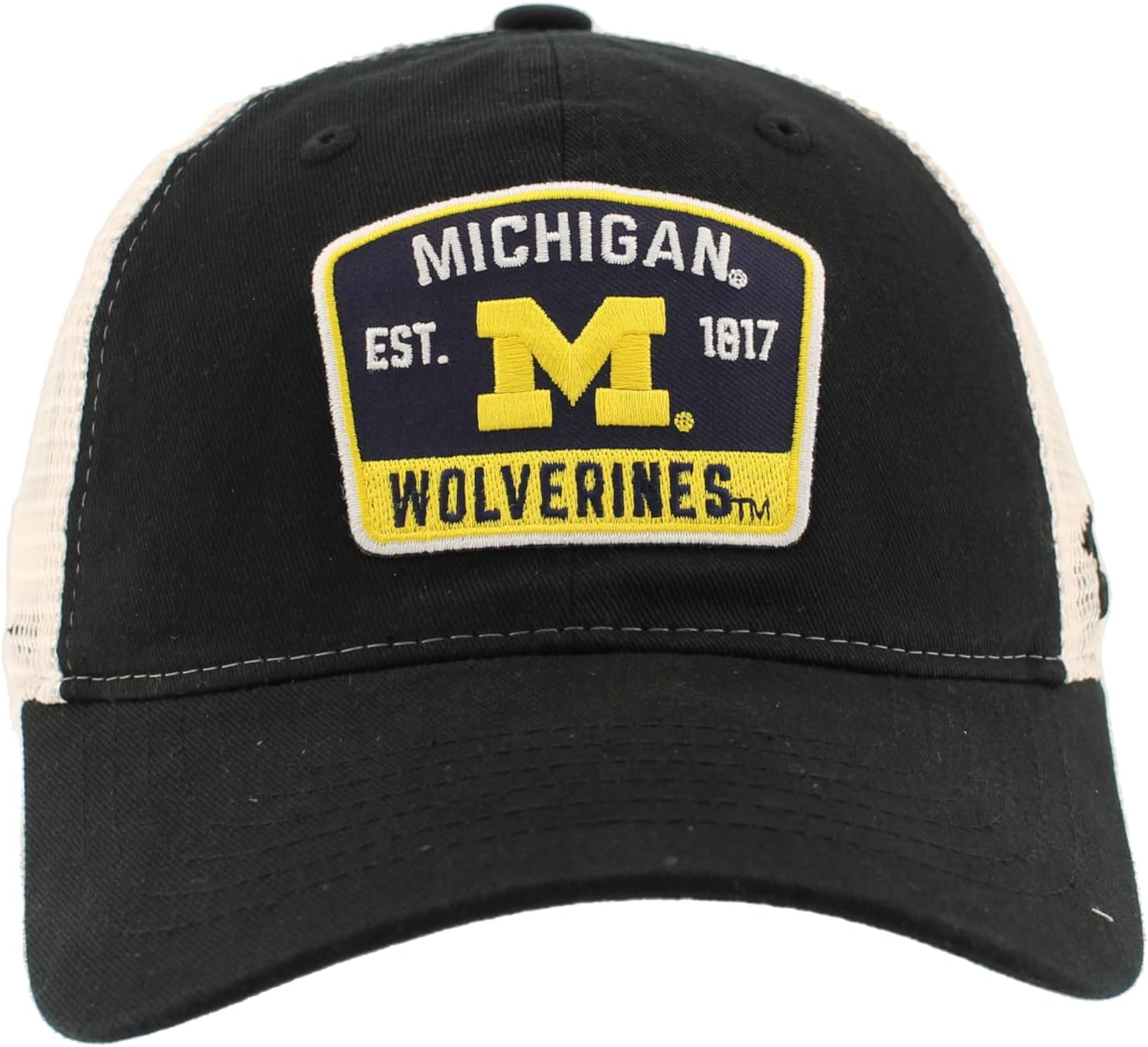 Michigan Wolverines NCAA Officially Licensed Hat University Patch Switchback Black
