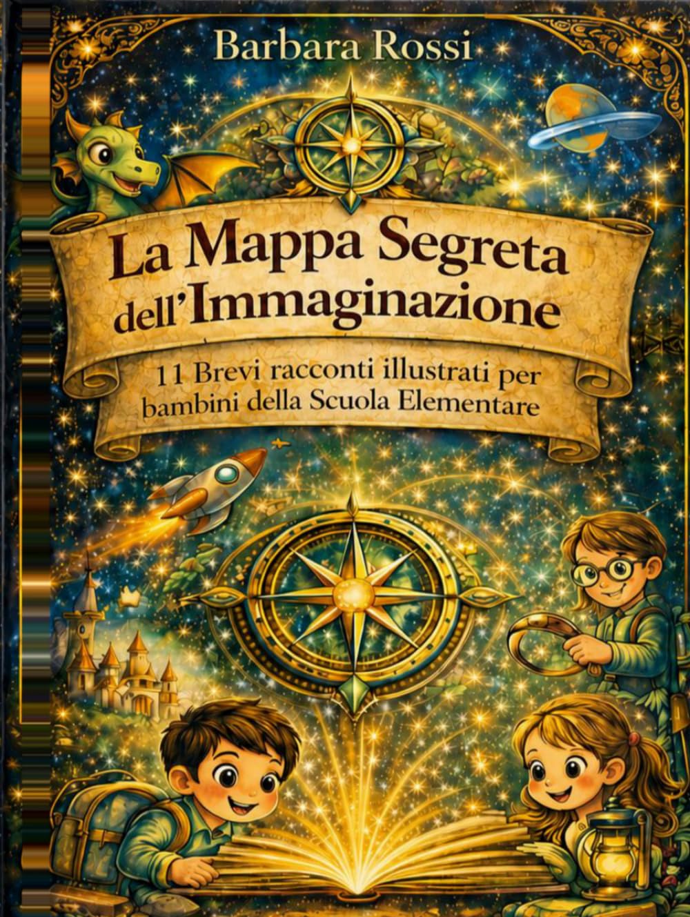 LA MAPPA SEGRETA DELL'IMMAGINAZIONE: 11 Brevi racconti illustrati per bambini della Scuola Elementare