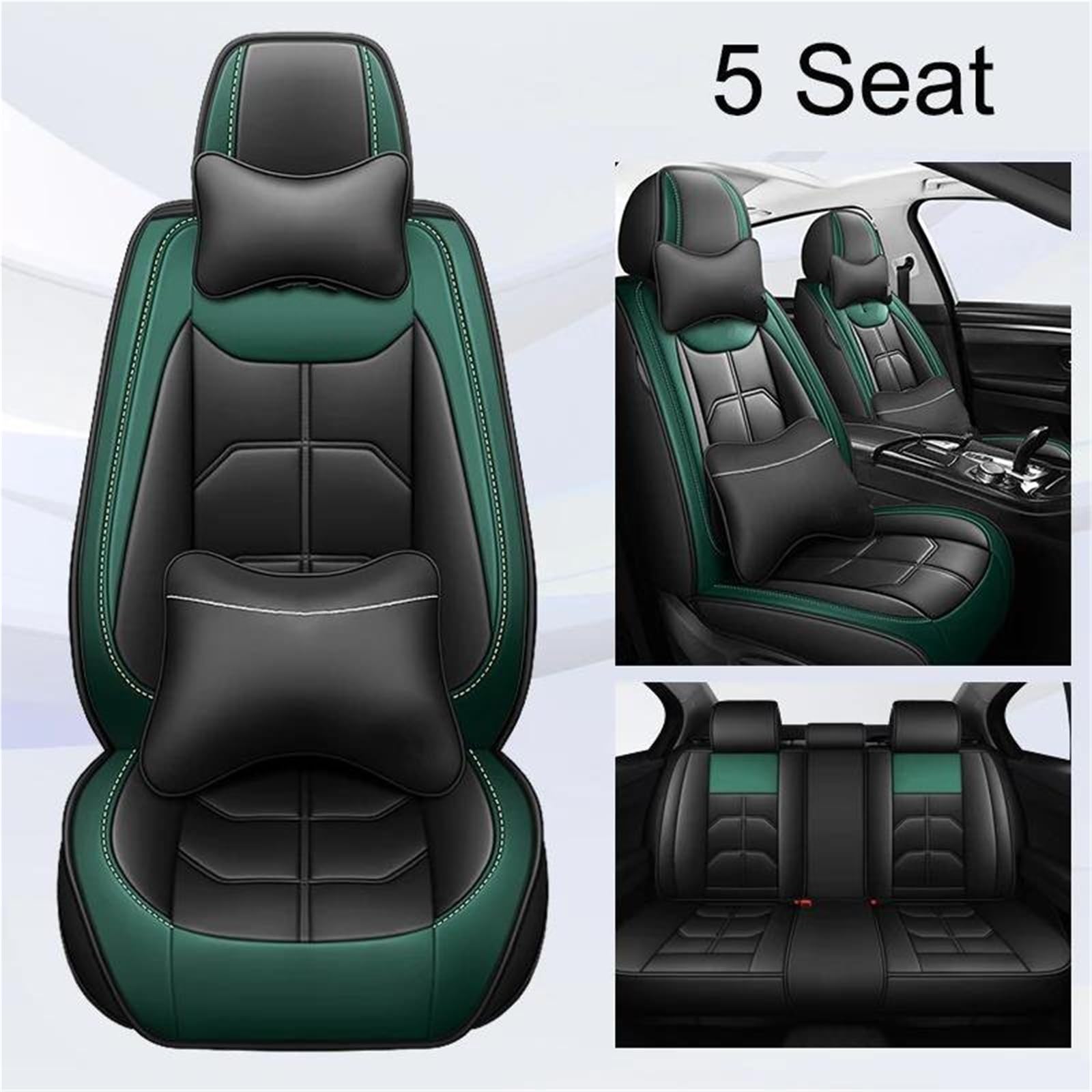 Coprisedili Per Auto Coprisedile Adatto A Per Saab 9-5 Bodrum (Completo - Foto 3