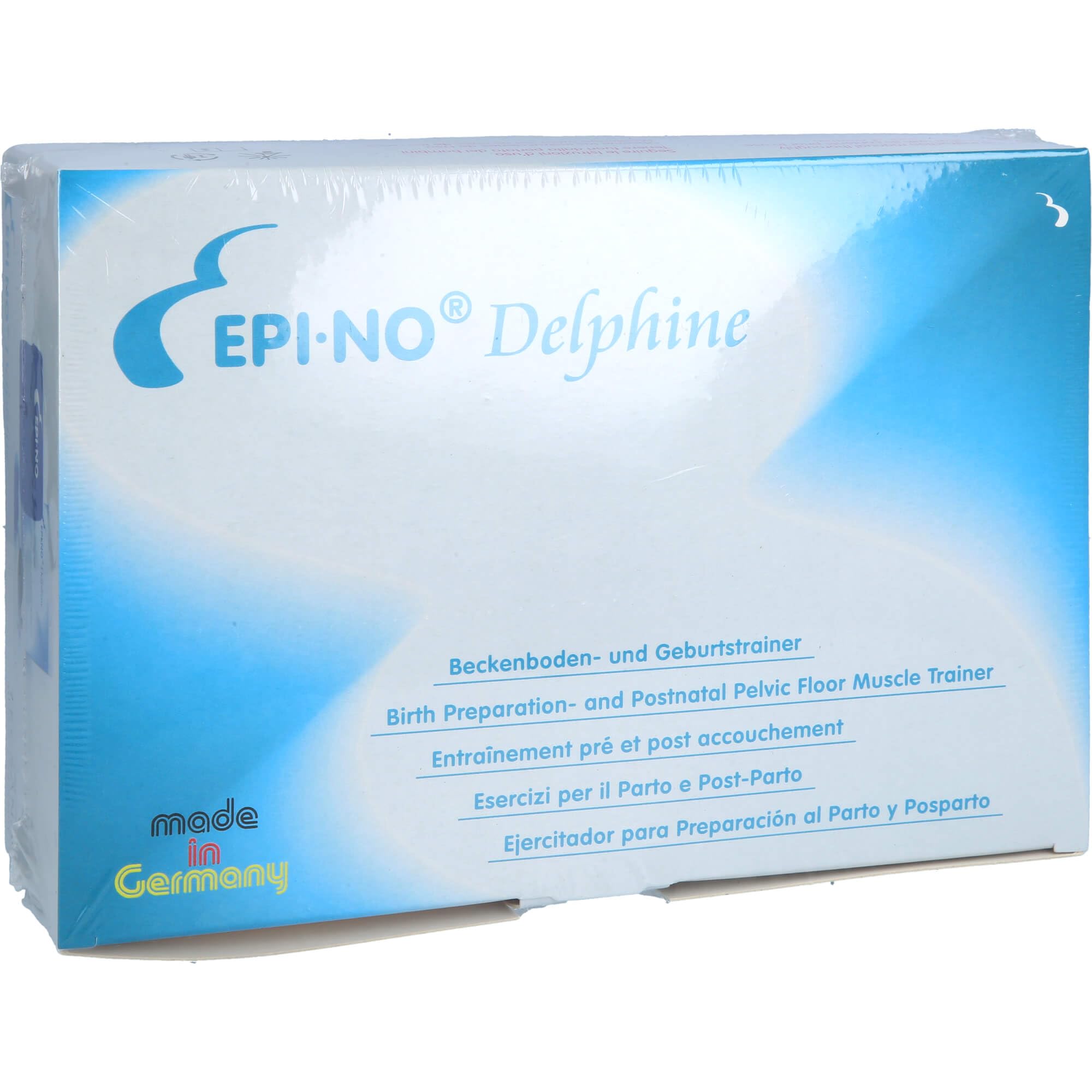 EPI-NO Delphine Beckenboden- und Geburtstrainer Ballon mit Handpumpe, 1 pzas Set