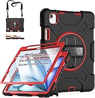 Vista 34 de Funda para iPad (A16) de 11ª/10ª generación: Funda protectora para iPad de 11ª generación de 11 pulgadas 2025 y 10ª generación de 10.9 pulgadas 2022