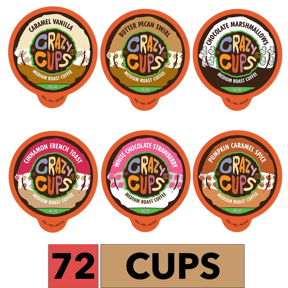 Buy Crazy Cups Decaf Variety Pack, Hot 