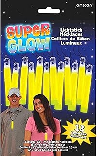 Amscan Party Ready Team Spirit Glow Sticks Collares Favor