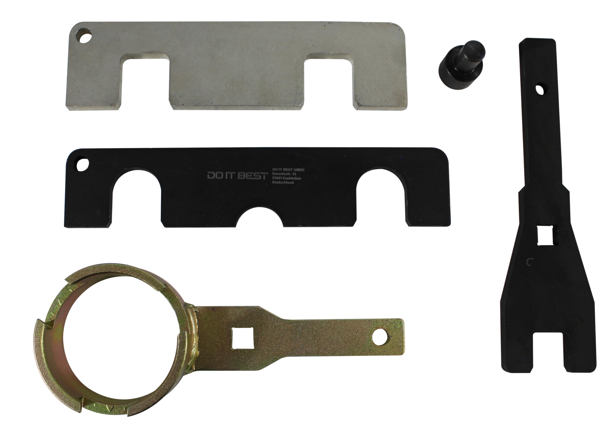 CCLIFE Motor Einstellwerkzeug Satz Kompatibel mit OPEL Vauxhall 1.0 1.4 1.5 Turbo Benzin Kette Steuerzeiten Einstell Arretierwerkzeug