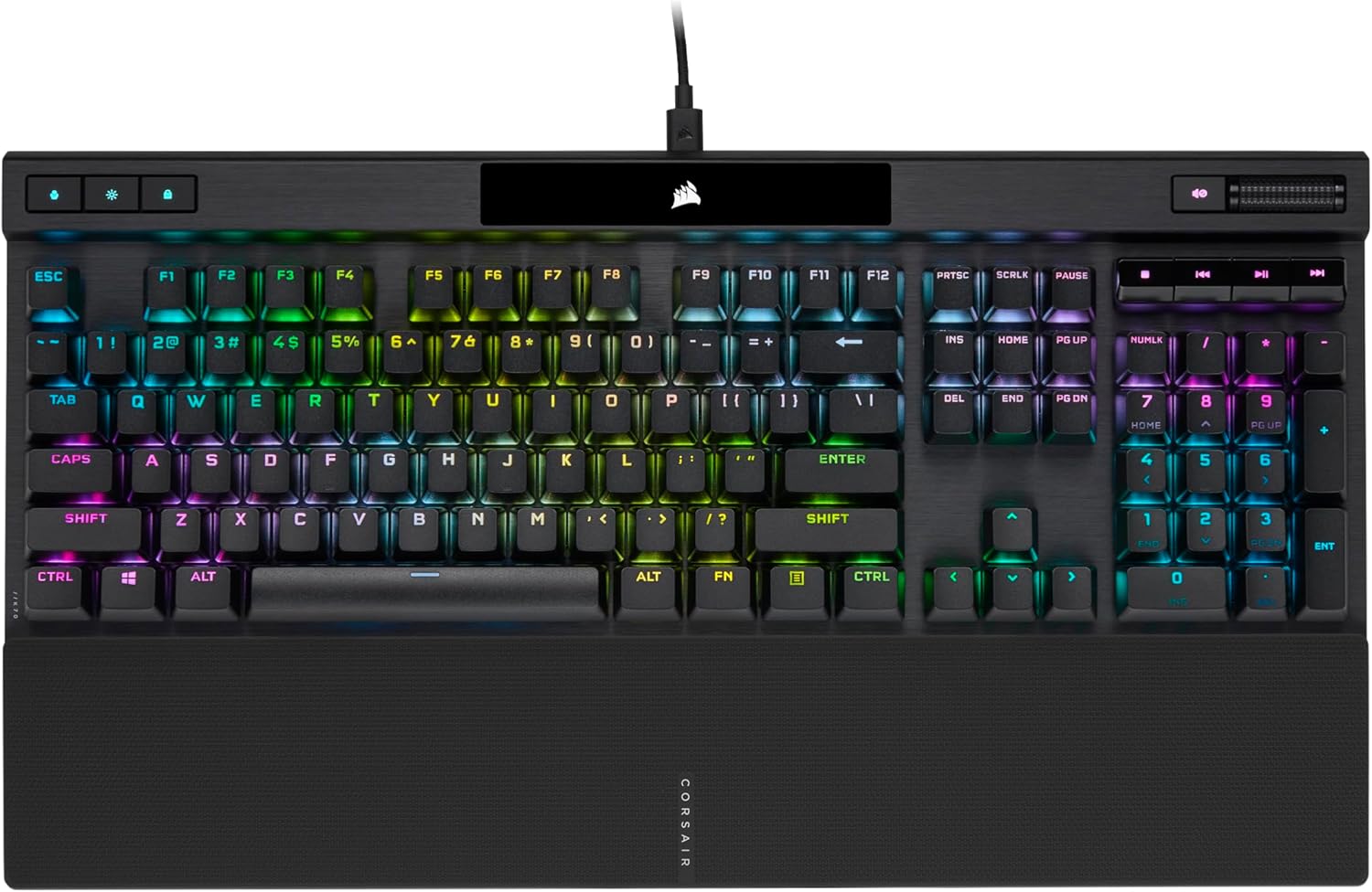 Corsair K70 RGB PRO Wired Mechanical Gaming Keyboard (Cherry MX RGB Red Switches: Linear