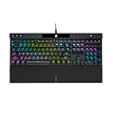 K70 RGB PRO Mechanical Wired Gaming Keyboard – Cherry MX Red Linear Switches, SOCD, PBT Double-Shot Keycaps, 8000Hz Hyper-Polling, NKRO, Anti-Ghosting, Tournament Switch, QWERTY NA – Black