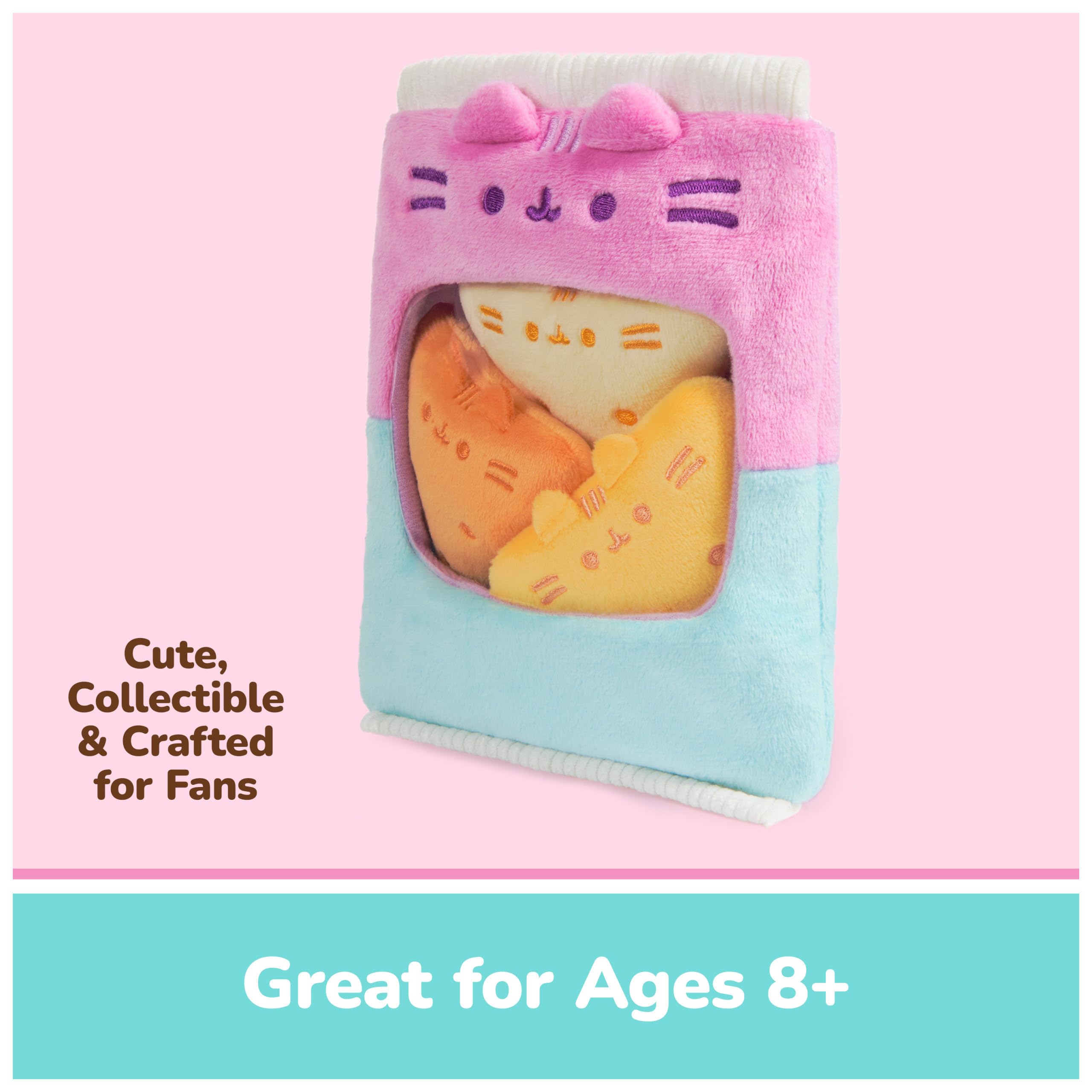 GUND pluszowa Pusheen Gamer Girl torba Chips