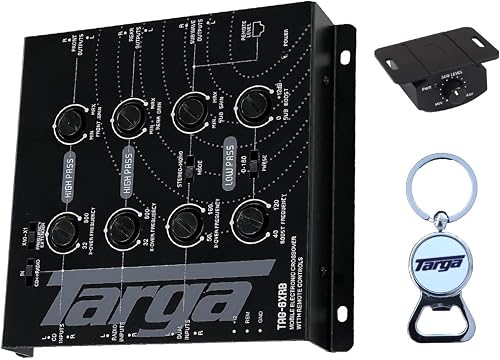 Targa Crossover with bass control and key ring