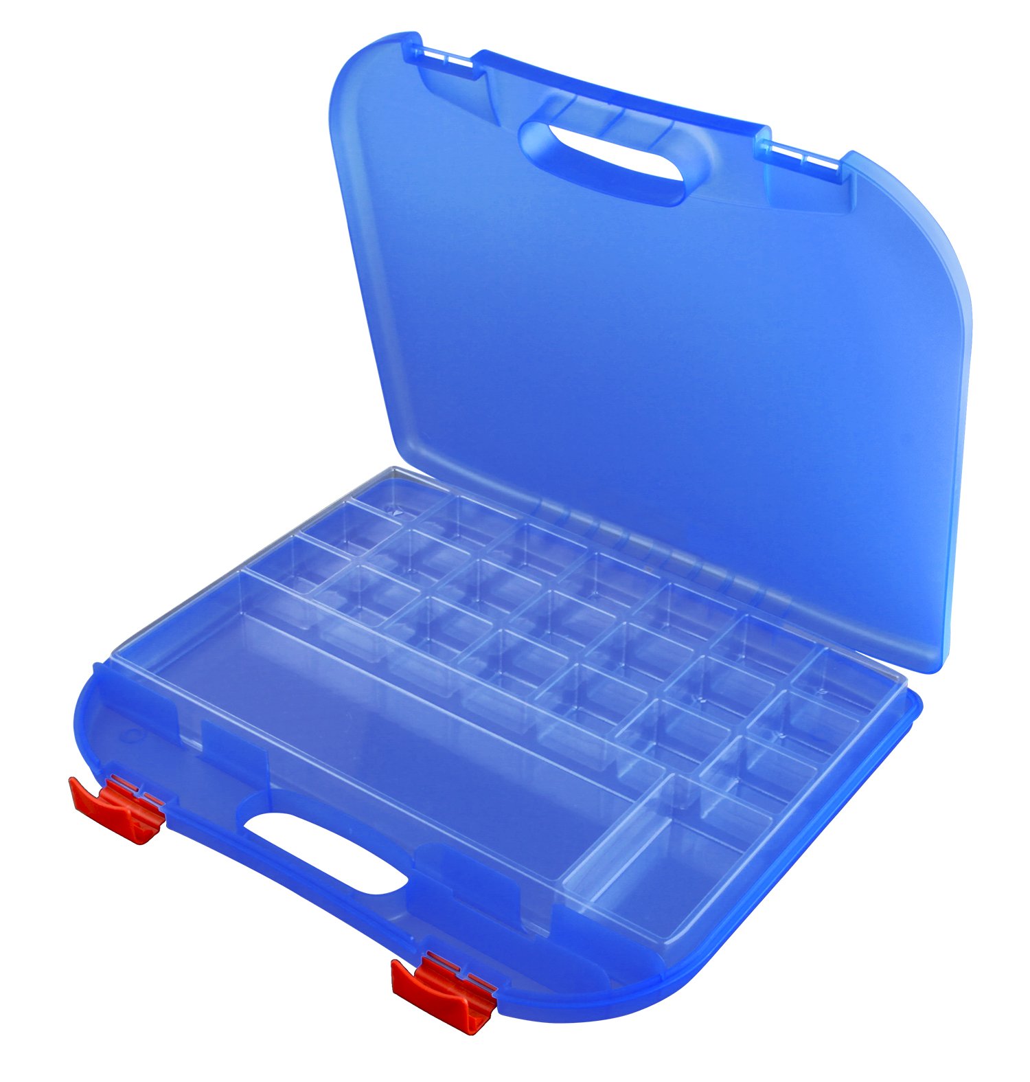 Dexas Rainbow Loom Storage Lap Case, Blue/Gray