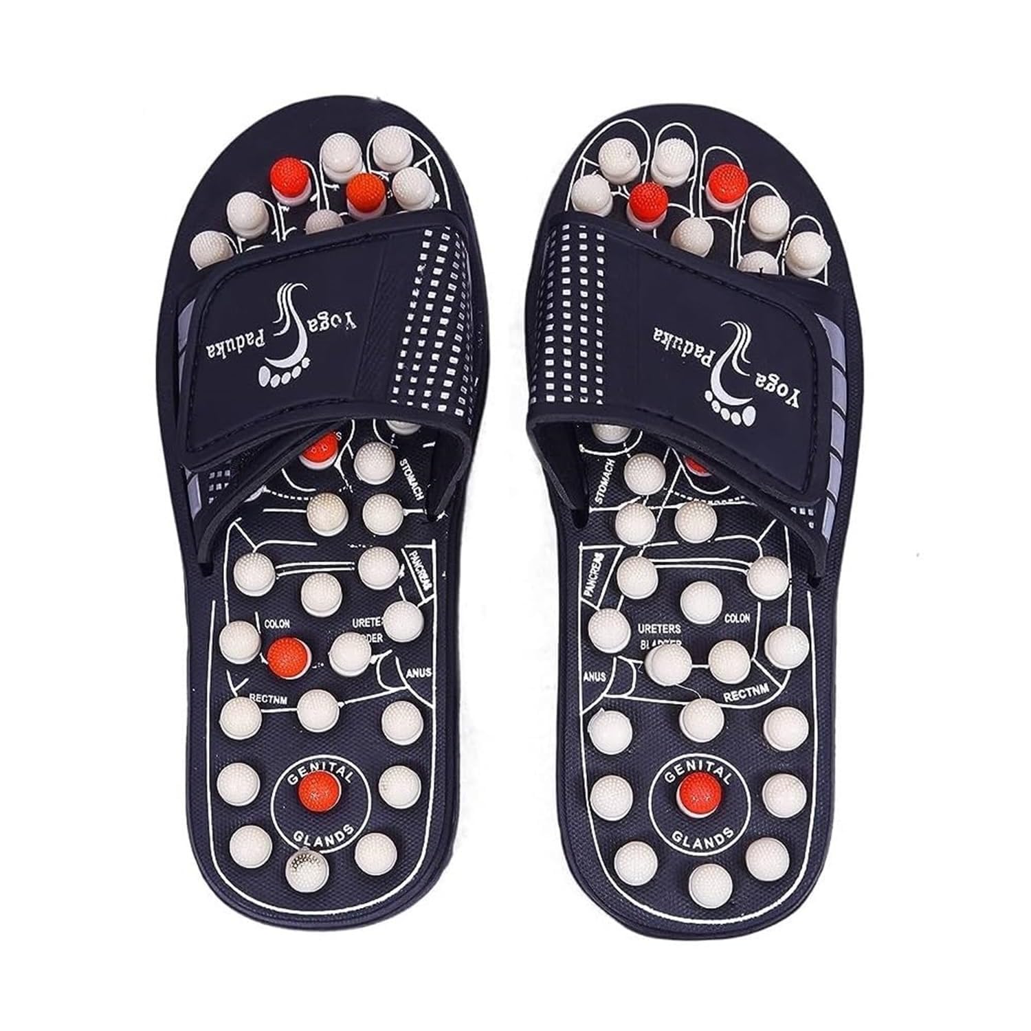 SAMRIDHI HUB™ Acupressure Foot Relaxer Rotating Acupressure Foot Slippers For Men & Women, Full Body Blood Circulation Slippers, Yoga Paduka Slippers for Men and Women (8 No) (B0D9HV13NC) Amazon Price History, Amazon Price Tracker