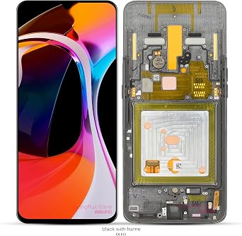 Super AMOLED LCD Display for Samsung Galaxy SM-A80 A805 LCD Display Touch Screen Digitizer Assembly for Samsung A80 Black Frame