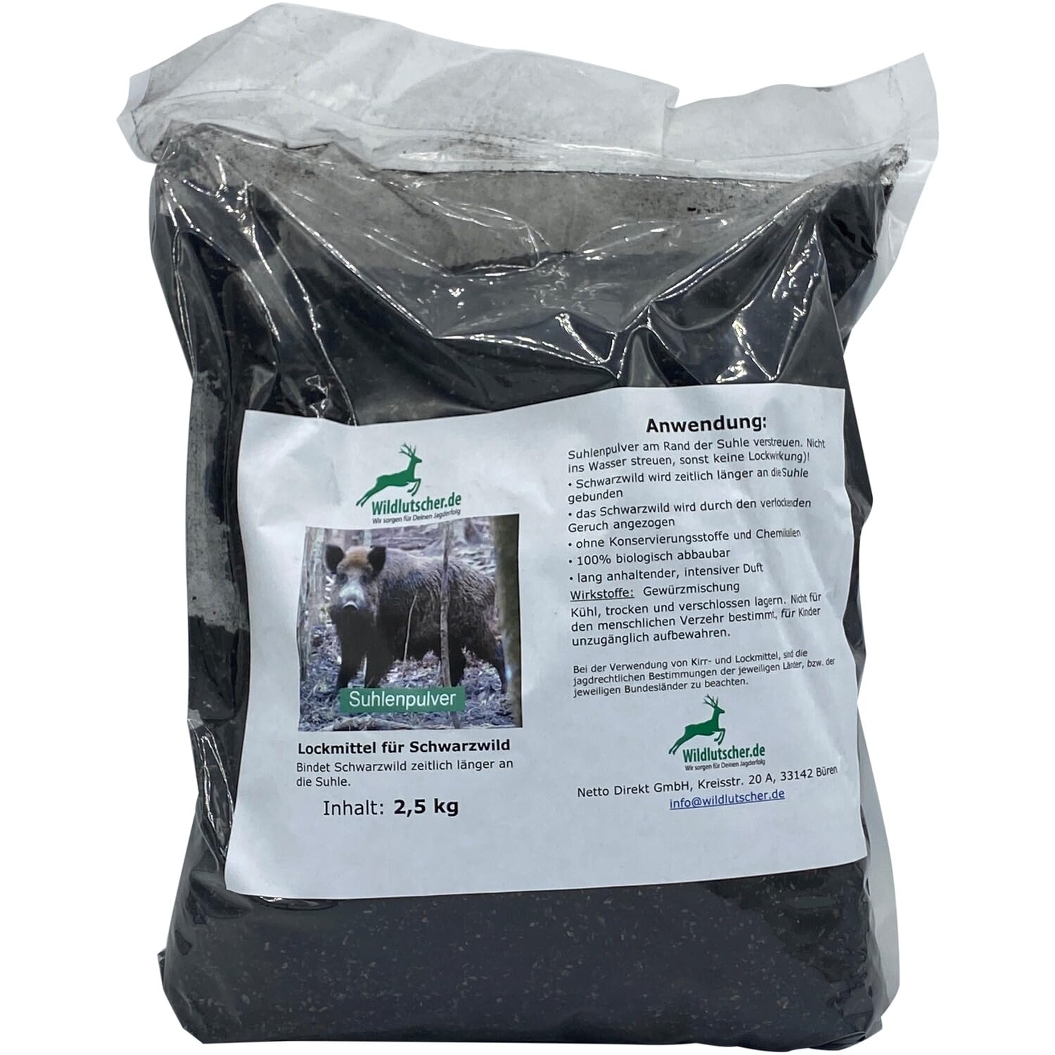 Lockmittel Suhlenpulver Inhalt 2,5 kg