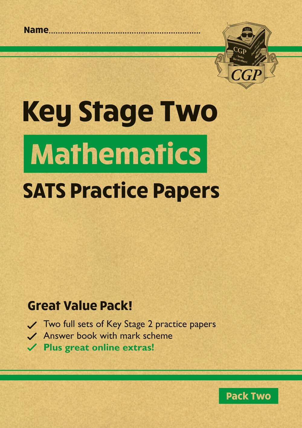 New KS2 Maths SATS Practice Papers: Pack 2 (for the tests in 2019) (CGP KS2 SATs Practice Papers)