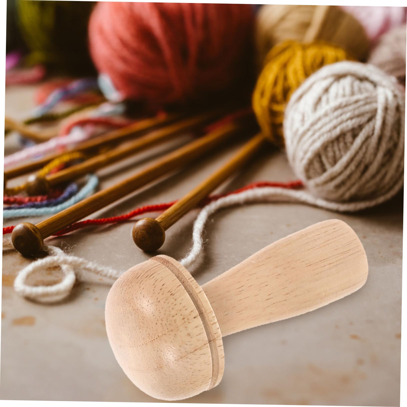 NUOBESTY 4 Sets DIY Strickwerkzeuge Einfädler Quaste Stricknadeln Wickler Nahttrenner Stopfnadel Nähsets Für Erwachsene Messgerät Faltbares Häkelset Haken Nähzubehör Handnähen Kunststoff