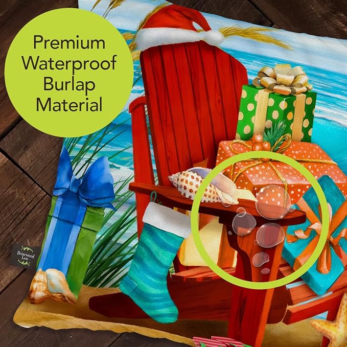 Almohada Decorativa Navideña 43x43 cm con Funda Removible miniatura 3