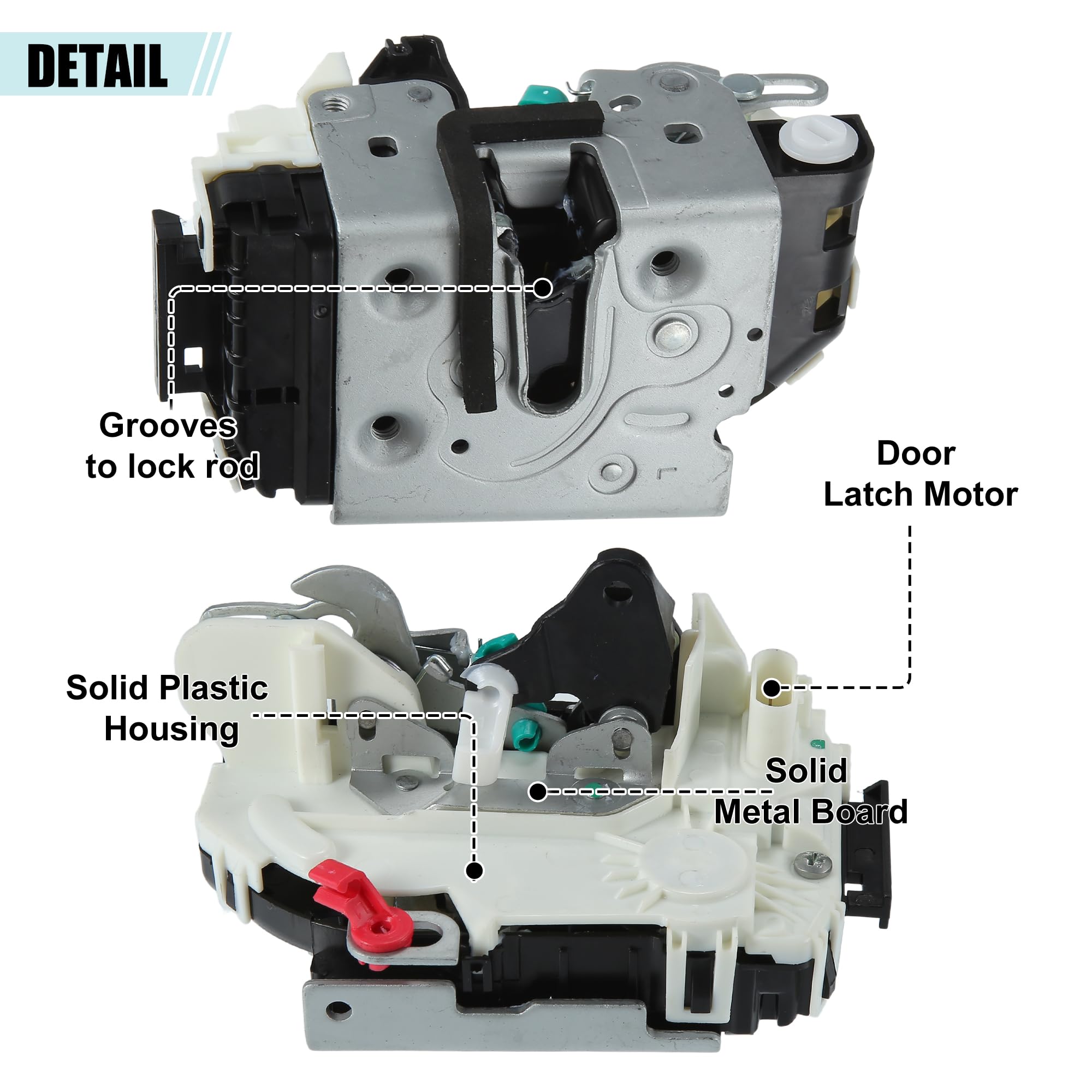 Amazon.com: ACROPIX Rear Left Side Door Latch Actuator Door Lock 