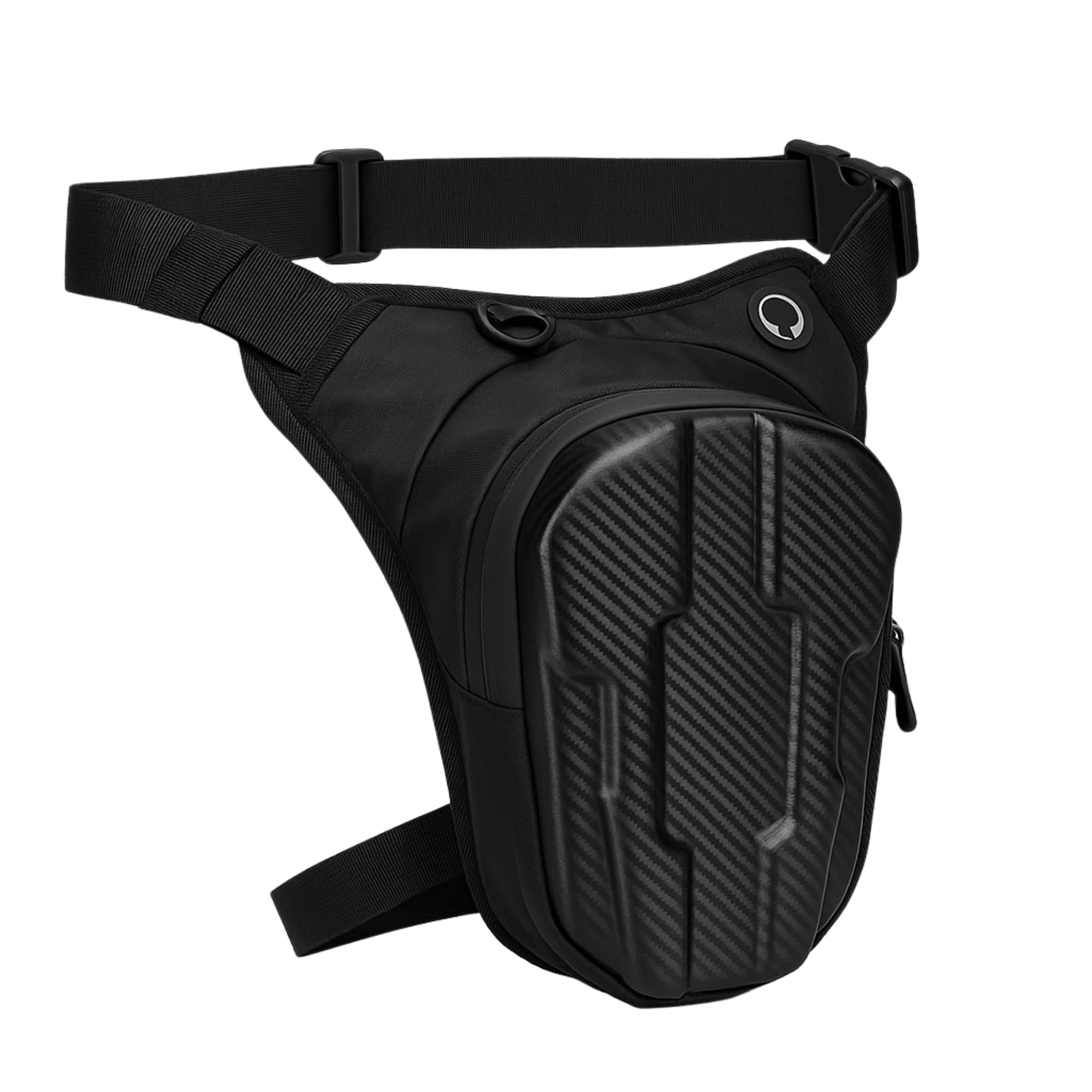 Turtle Thigh Bag for Bike Riders, 5 In 1 Leg, Waist, Hip, Side, Shoulder Rider Bag For Bikers Men, Waterproof Dual Compartment Tactical Riding Bags For Bikes, Bike Riding Accessories For Bikers Gifts-image-2