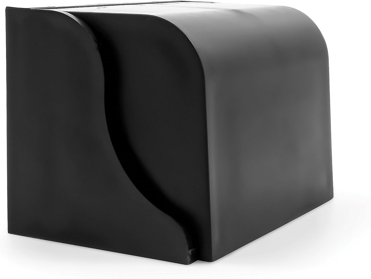 Camco A Pop-A-Toothbrush Wall Mounted Holder With Protecting Cover, Perfect For Traveling, Dorm Bathrooms and More, Holds 2 Toothbrushes- (Black) (57202)