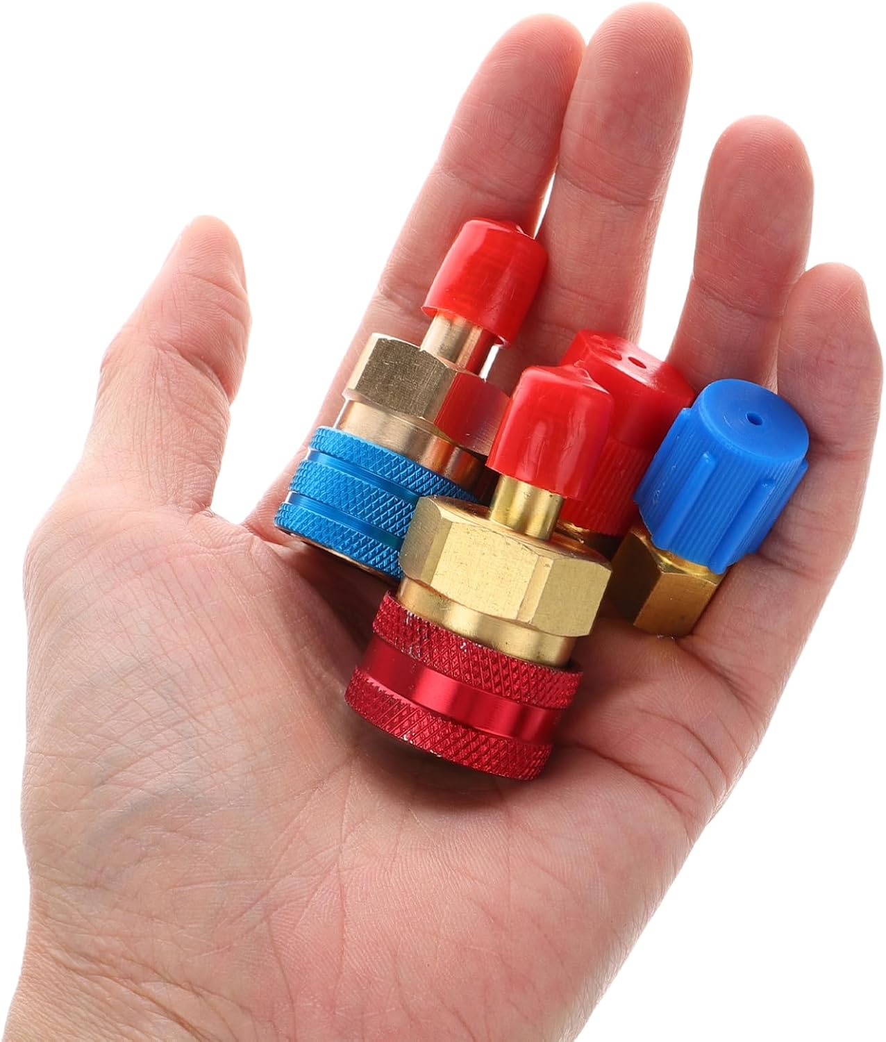 1 Set Quick Coupler Car Recharge Kit Versatile Adapter for High Low Effortless Connection for Auto Recharge