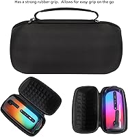 Vista 2 de Altavoz Bluetooth estuche de viaje duro, estuche de transporte duro con correa para pulso 5, pulso 4, pulso 3, 4, 5