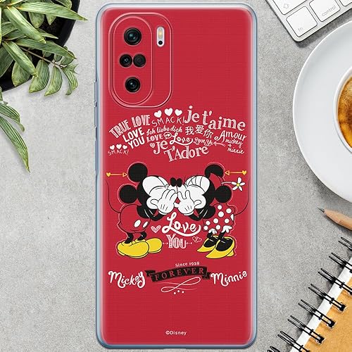 Miniatura 3 de ERT GROUP Caja del teléfono móvil para Xiaomi MI 11iREDMI K40K40 PROPoco F3F3 PRO Original y con licencia oficial de Disney Patrón Mickey y Minnie