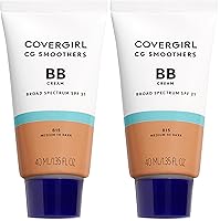 Vista 13 de COVERGIRL Smoothers - Crema BB ligera, 1 tubo (1.35 onzas), 810 tonos de piel claros a medios, crema BB hidratante con protección solar SPF 21