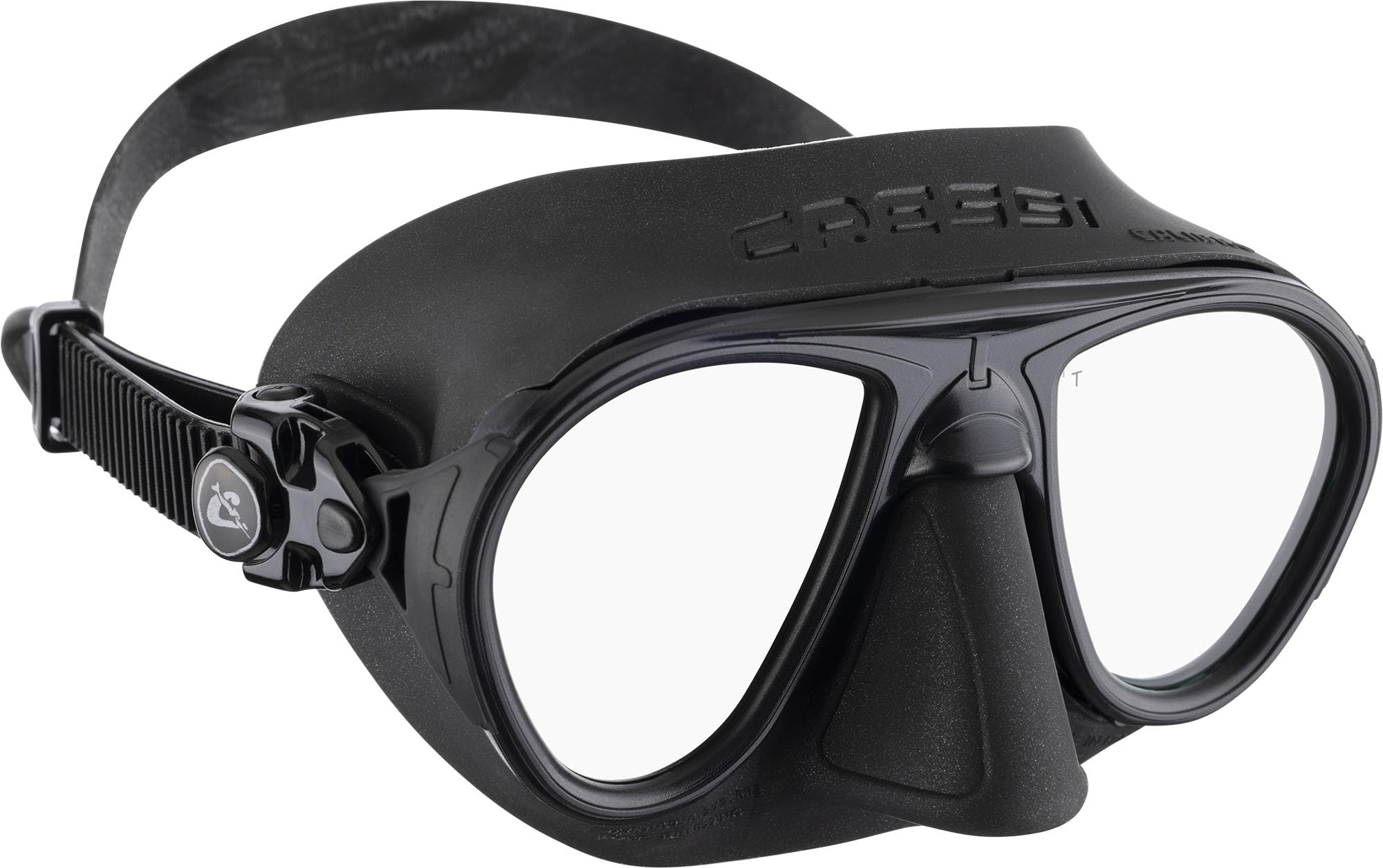 Cressi Calibro Máscara polyvalent para buceo, apnea avanzada y submarina fishing, Unisex Adulto