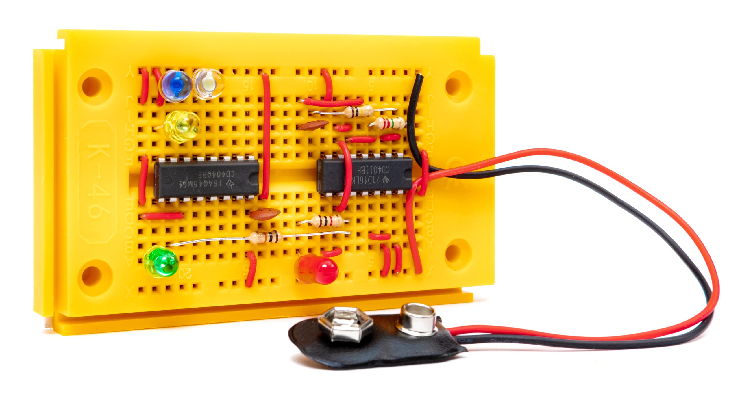 FRANZIS 65315 - Lernpaket Digitale Elektronik, Komplettset für 25 Praxis-Projekte, inkl. 84-seitigem Handbuch