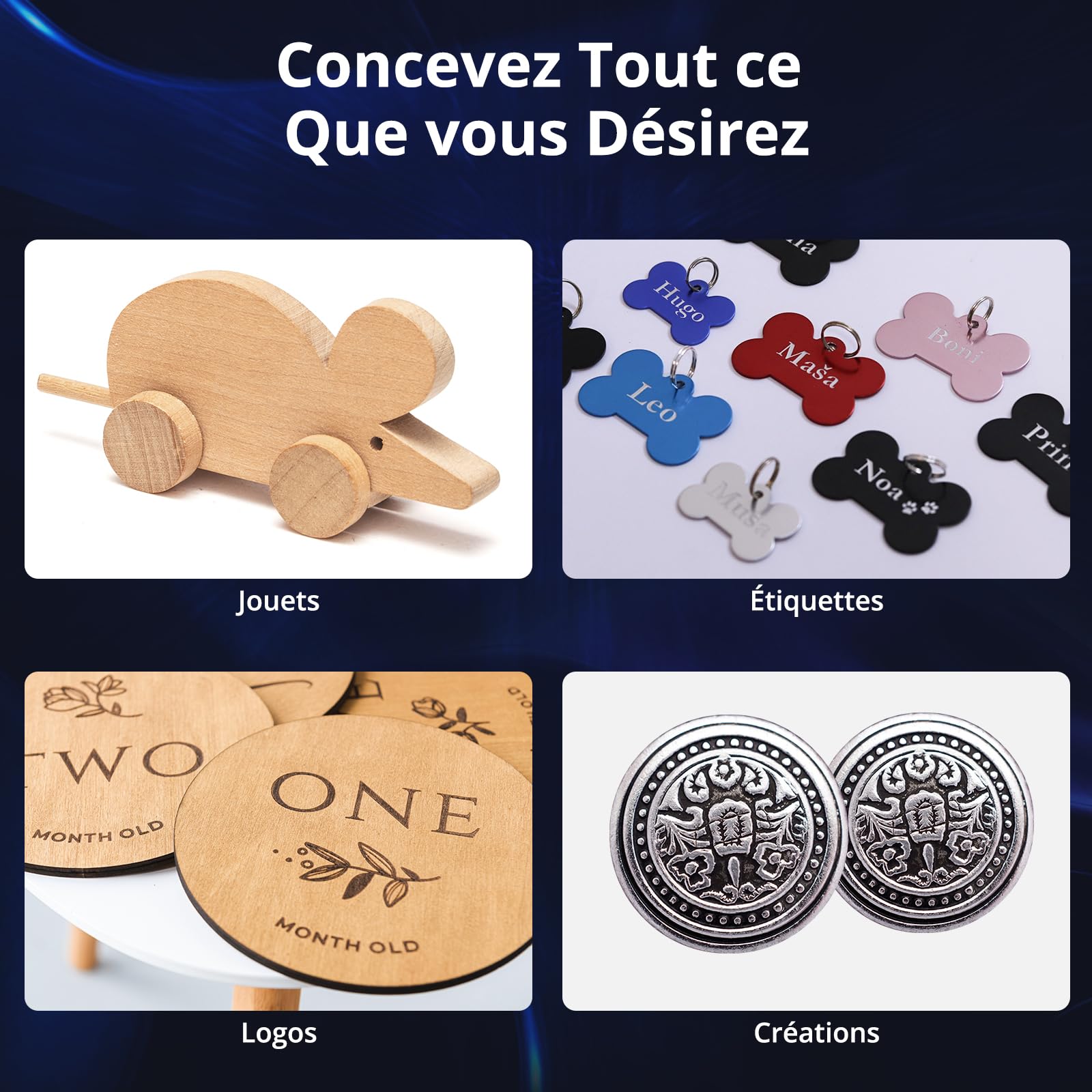 X3 Pro Graveur Laser avec Air Assist, 10W Machine à Graver Laser, CNC Cutter Laser Haute avec Arrêt d'Urgence, Détection de Flamme et de Gyro, AdaptéE Au Bois, MéTal, Verre Acrylique