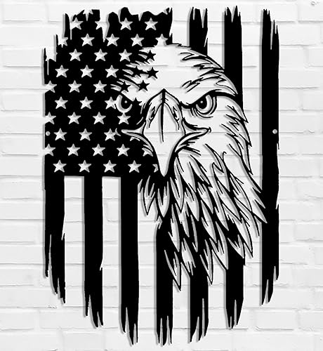 Patriotic American Flag Wall Art