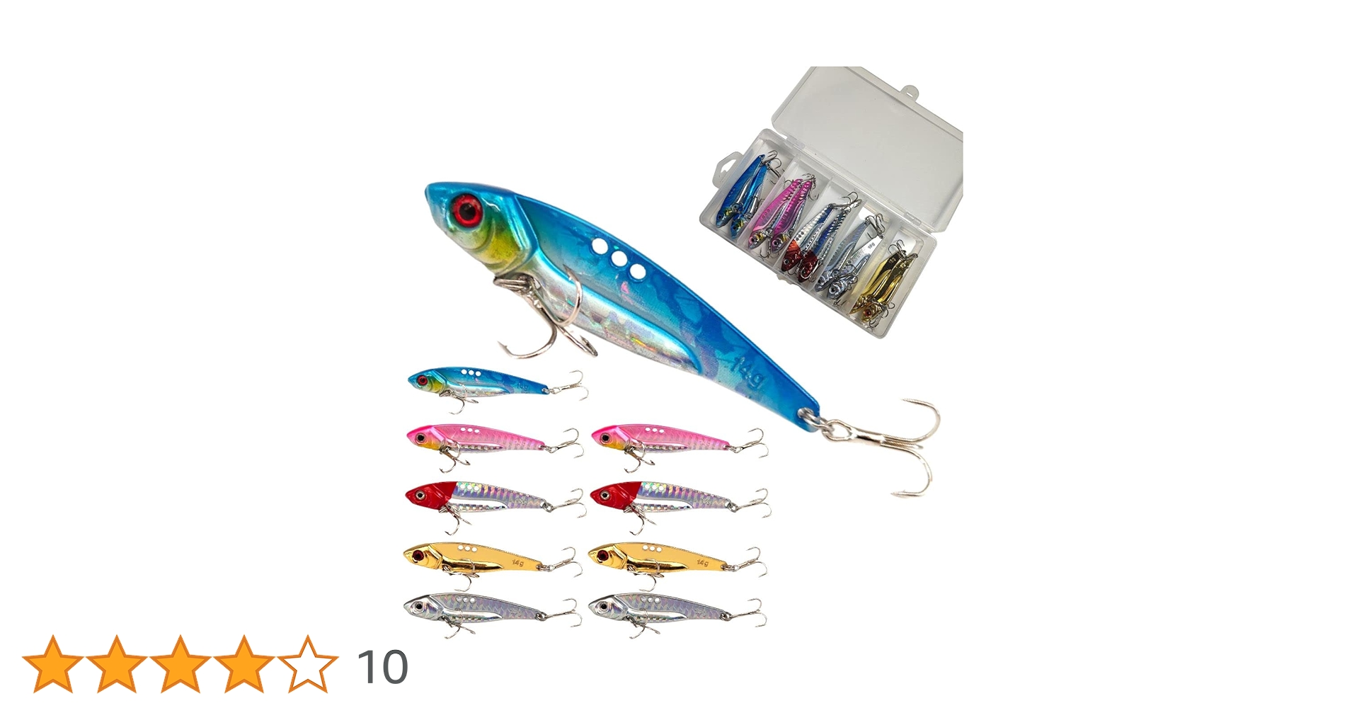 メタルジグ バイブ ジグヘッドなど。ケース メタルジグ バイブ ジグヘッドなど。ケース