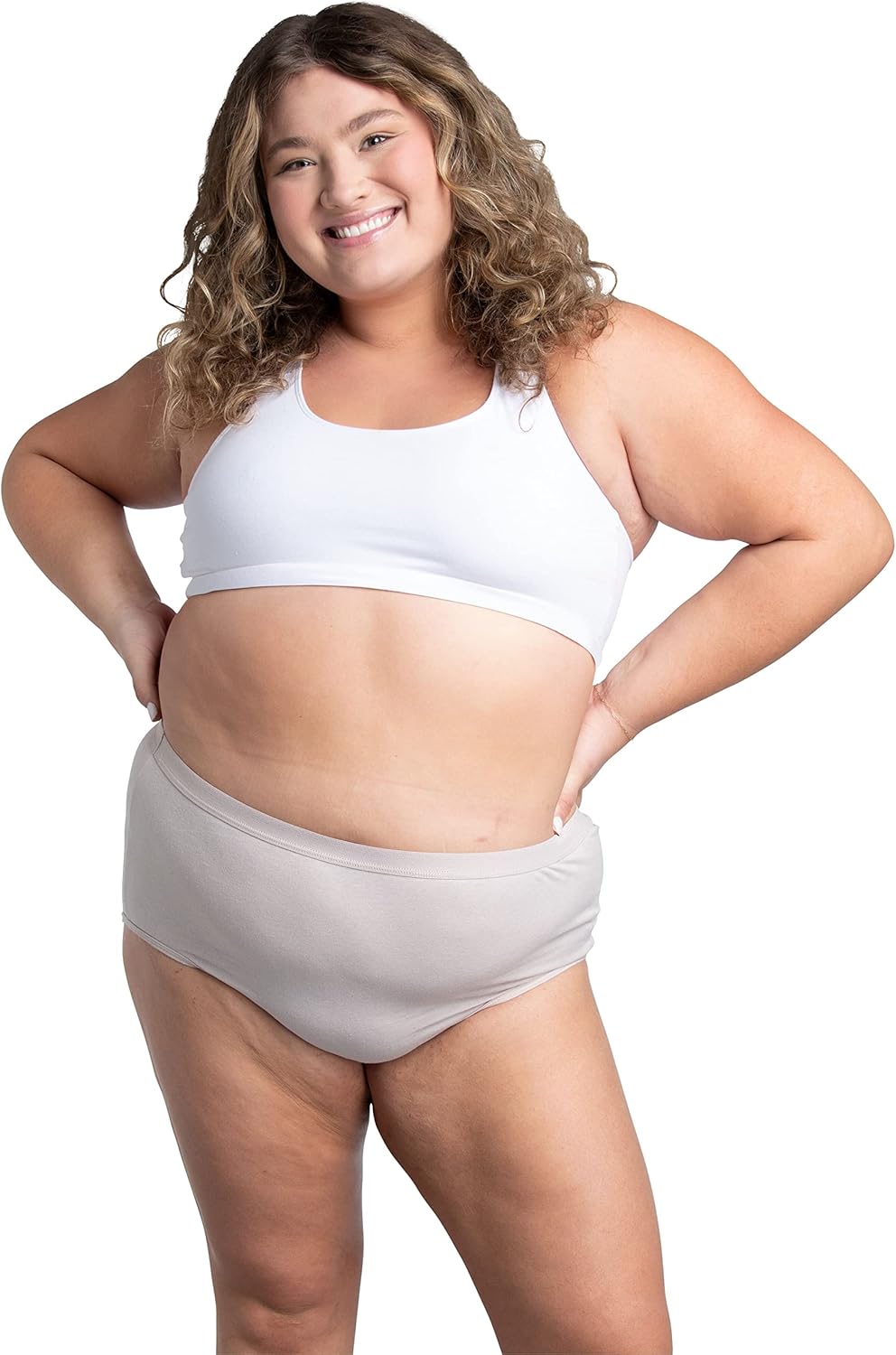 Fruit of the Loom Women's Eversoft Cotton Brief Underwear, Tag Free & Breathable, Available in Plus Size - Image 2