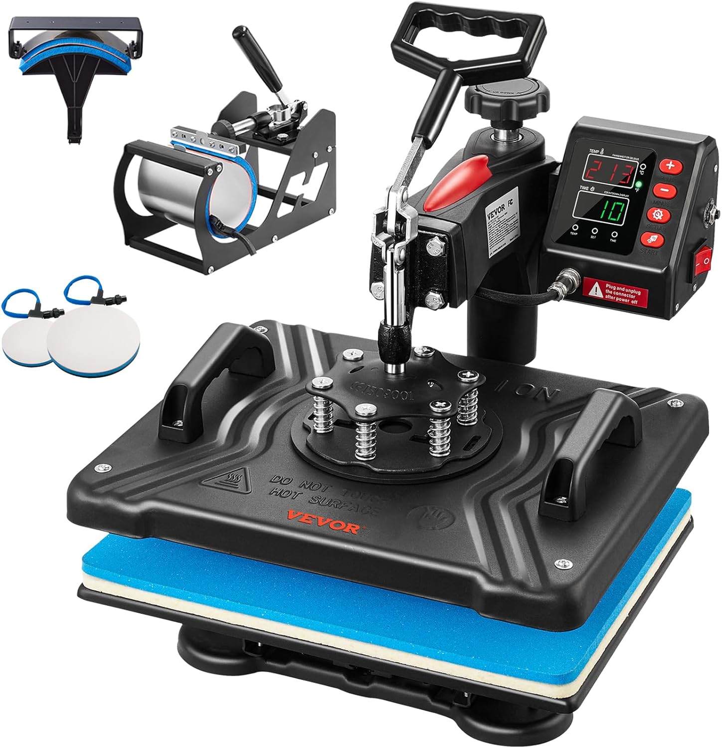 VEVOR 5 in 1 Heat Press Machine 12x15 Inch