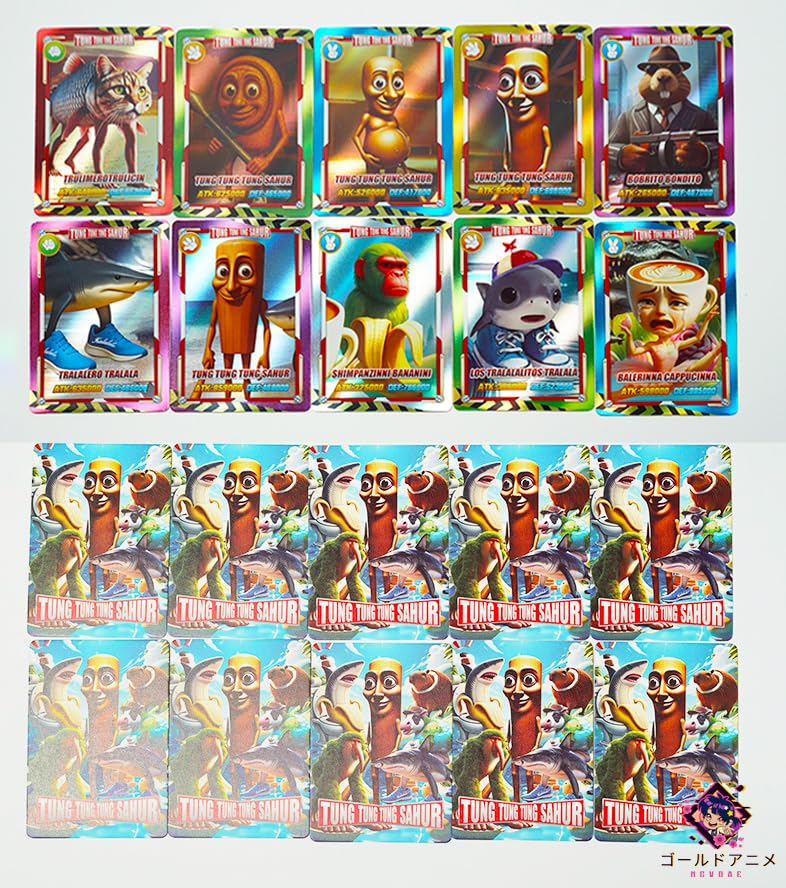 Amazon | イタリアンブレインロット カードゲーム トレカ 180PCS