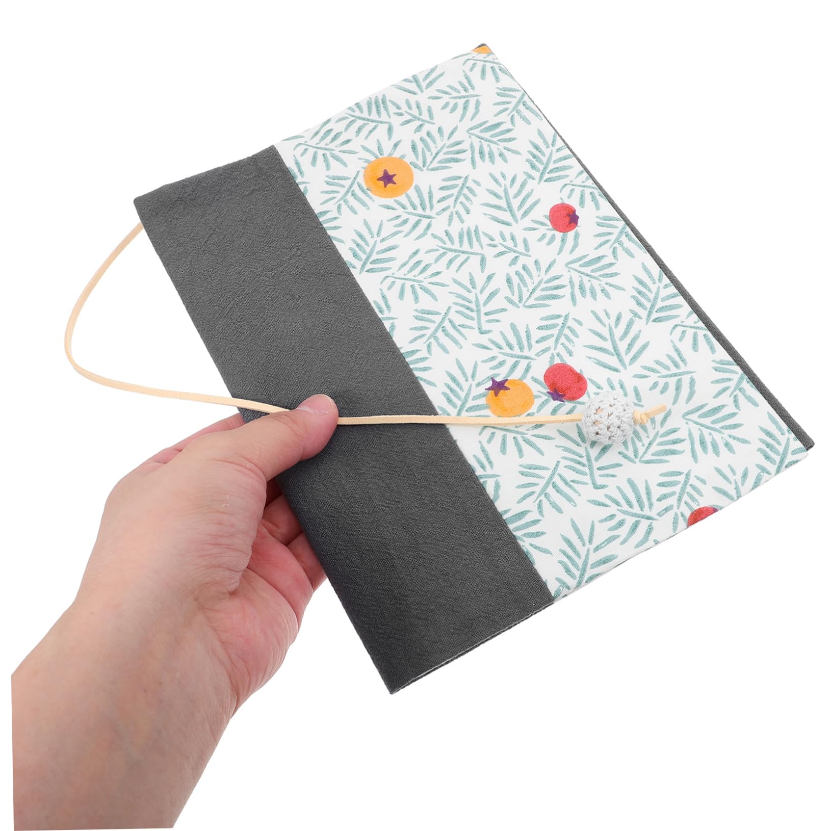 SHINEOFI 3pièces Couverture De Tissu Décorative Protège Cahier Pratique Patchwork Housse De Pour Scolaires Et Accessoire De Lecture Élégant
