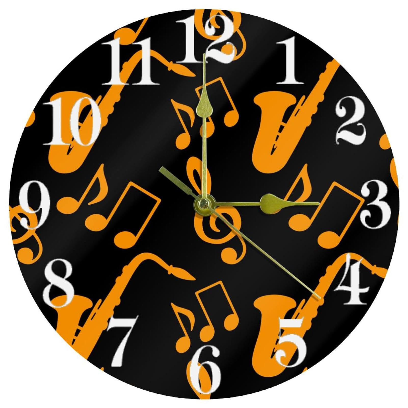 Horloge murale thème musique cadeau idéal pour musiciens