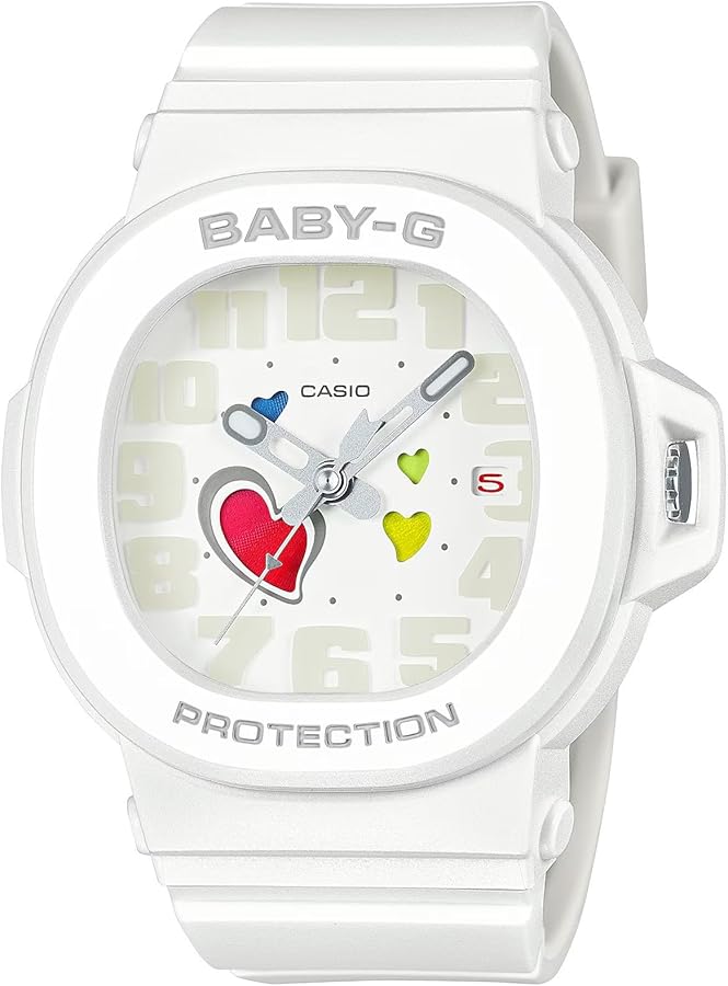 Casio Women Analogue Quartz Watch Baby-G Urban - Playfull Hearts Casio Women Analogue Quartz Watch Baby-G Urban - Playfull Hearts