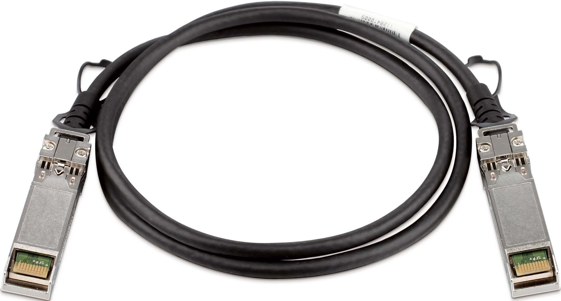 Cable de apilamiento SFP+ Direct Attach D-Link de 1 metro para redes de datos de alta velocidad 2
