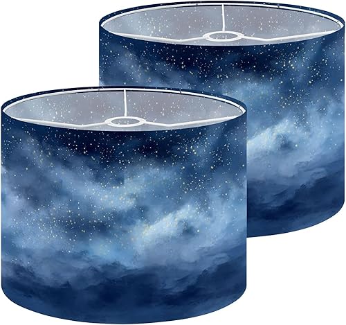 Miniatura 20 de Drum Lamp Shade Graffiti swirl neon blue pink yellow Funky 80s street art vibrant Lampshade for Floor Lamps Table Lamps Pendant Light 11"x8.9"