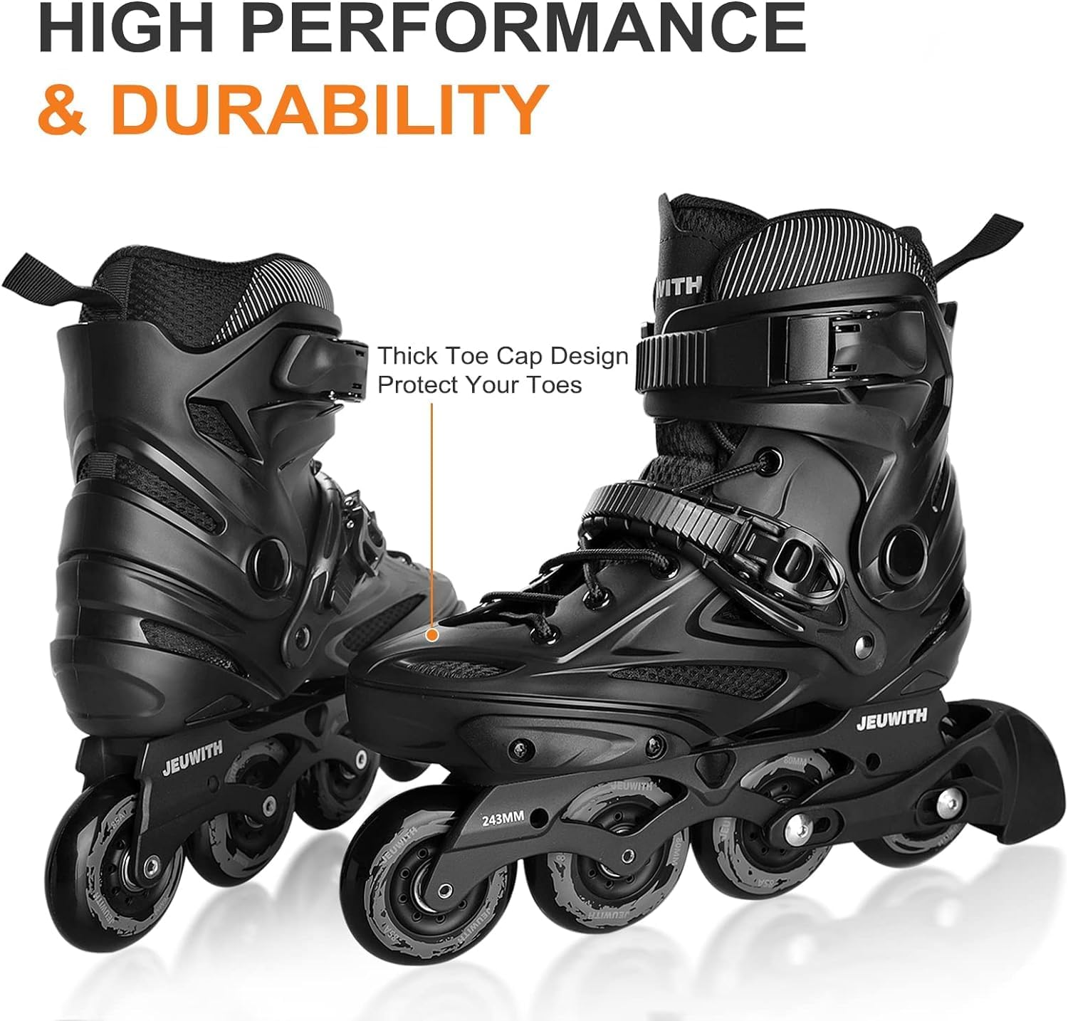Inline Skates for Women Men, Outdoor Street Blades Roller Adult Male Female, Professional Fitness Roller Skates Blades for Unisex