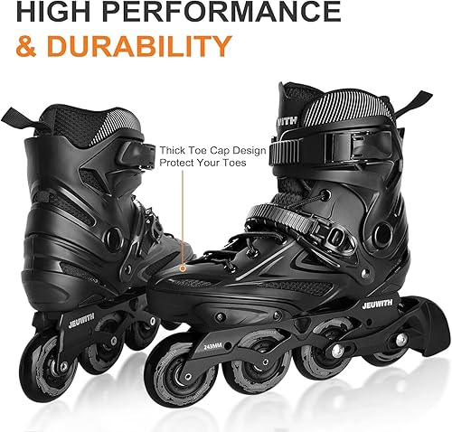 Miniatura 5 de Patines en línea para mujeres y hombres, cuchillas de calle al aire libre, para adultos, hombres y mujeres, patines profesionales de fitness unisex