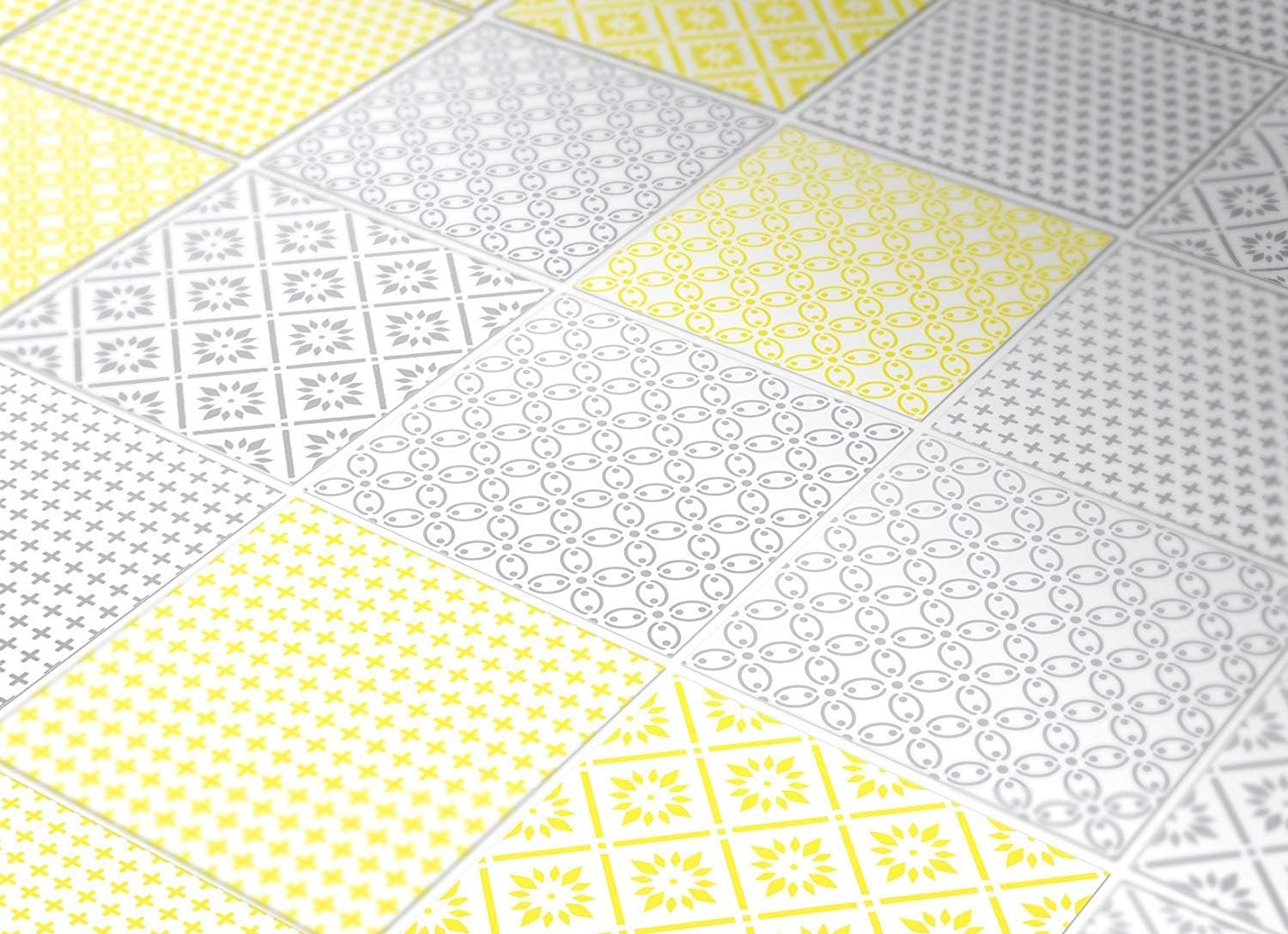 Tiles Stickers Decals Packs with 24 Tiles (3.9 x 3.9