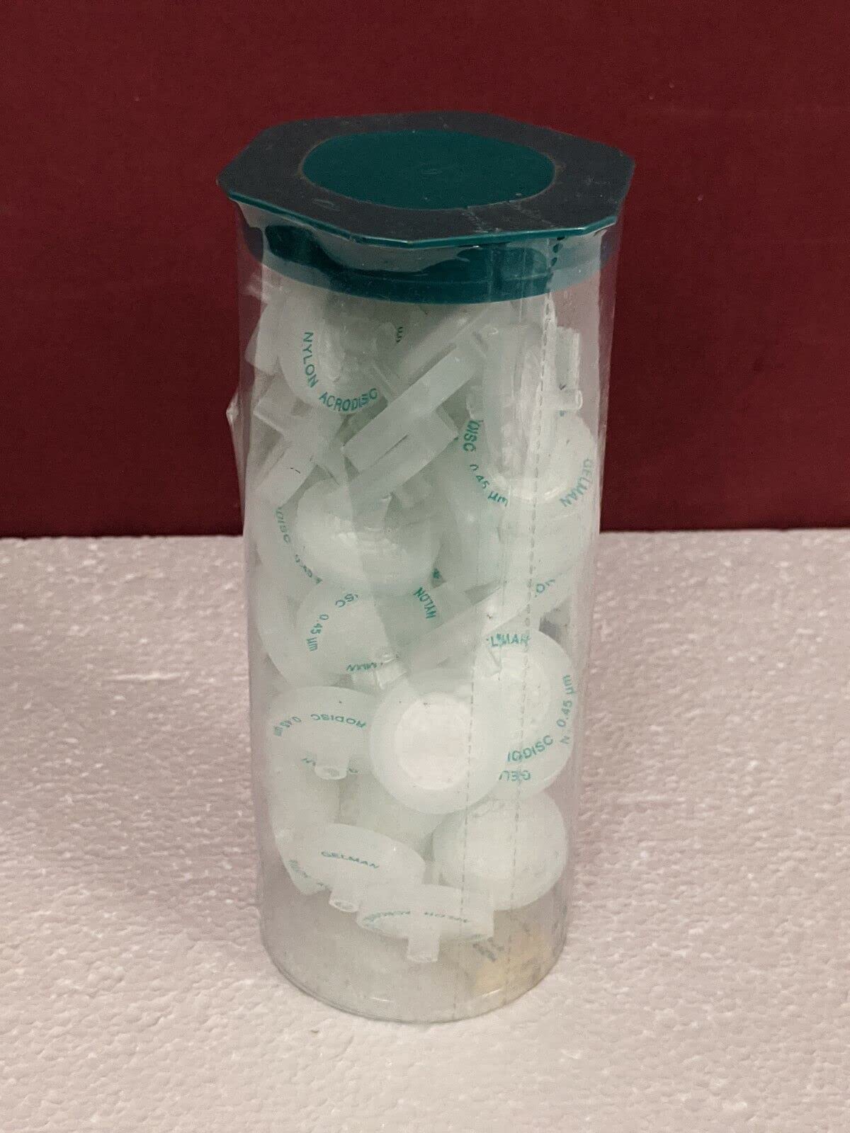 Pall Acrodisc 25 mm Syringe Filter 0.45 µm Nylon Membrane P/N 4438T / Pack of 50