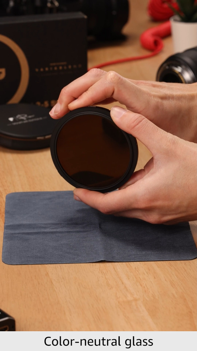 PolarPro Peter McKinnon Mist VND Filter 77mm - 2-5 Stop Variable ND With Diffusion For Cinematic Video