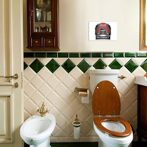 Miniatura 2 de Peterbilt - Letrero de metal con diseño de camión Peterbilt, diseño vintage de camión de Peterbilt, para jardín, patio, bar, porche, hogar,