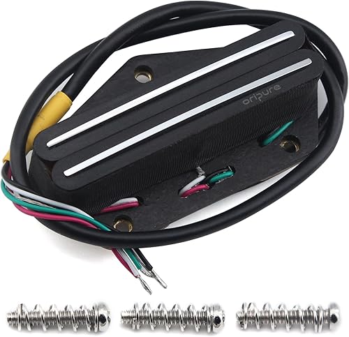 Miniatura 10 de OriPure Alnico 5 Hot Rail Humbucker Pastillas Tele Bridge Pickup 8.9K Fit Fender Telecaster Guitar Part